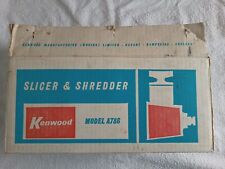  Kenwood Chef Slicer & Shredder Attachment A786 for use with A700 Series