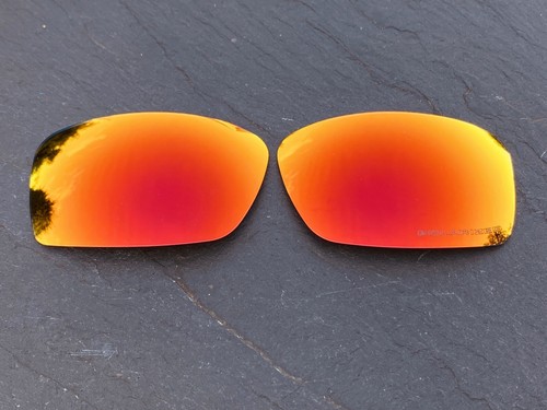 Etched polarized fire red - polarized,