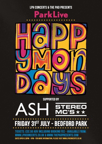 Happy mondays parklive - "parklive", 2015