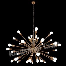 Mid century Style 40 Arms Huge Light Classic Italian Sputnik Chandelier Fixture