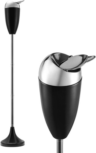 Adjustable ashtray with lid - adjustable,