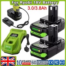 3.8AH For Ryobi 18V Battery