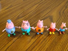 Set Of 5 Peppa Pig Muddy