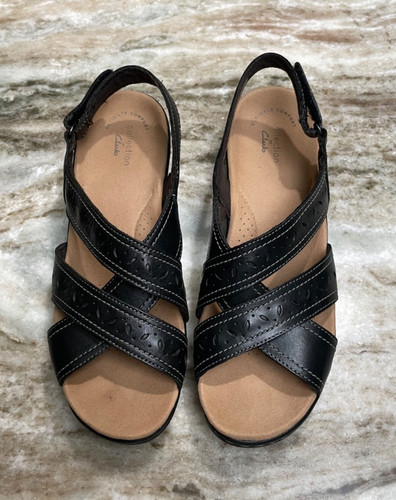 Clarks black leather - clarks,