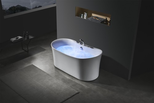 Acrylic hot tub indoor - acrylic,