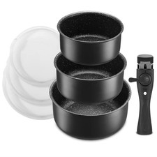Non Stick Saucepan Set with