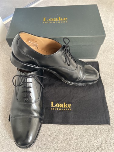 Loake shoemakers black dress - shoemakers,