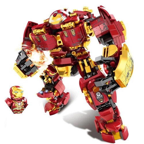 Iron man hulkbuster mech - man,