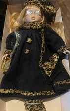 Limited Edition Vintage Porcelain Doll 16” Boxed