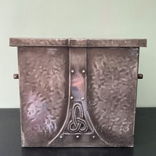 Old Metal Art Nouveau Repousse