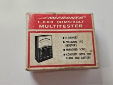 Vintage Micronta Multitester