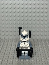 RARE Lego Star Wars Clone Commander Wolffe Minifigure SW0330 +Helmet accessories