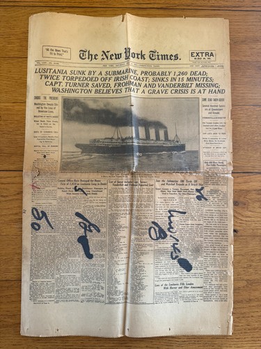 New york times - extra, newspaper