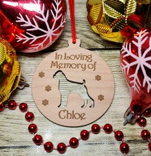 Personalised Dog Memorial