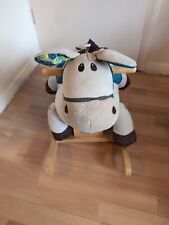 B Toys - Banjo Wooden Rocking Horse - Rodeo Rocker - Toddlers 18+ Months