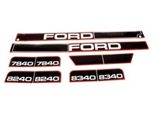 BONNET DECAL SET FOR FORD 7840