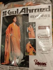 GUL AHMED Summer Collection Cotton. UNSTITCHED SUIT CBN-14