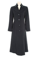 Busy Ladies Black Long Trench