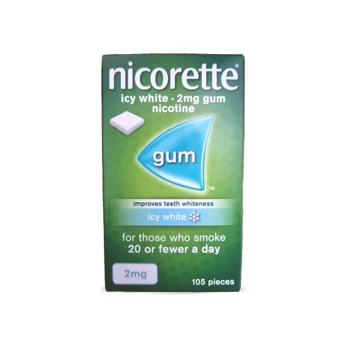 Nicorette chewing gum 2mg icy - chewing,