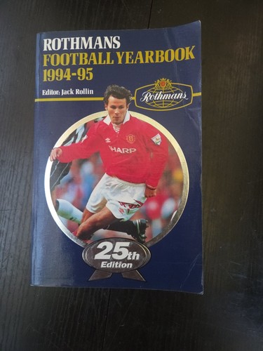 Rothmans football yearbook - rothmans,