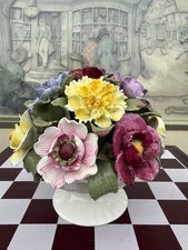 Aynsley Fine Bone China England Hand Painted Figurine / Cup Vintage Mark