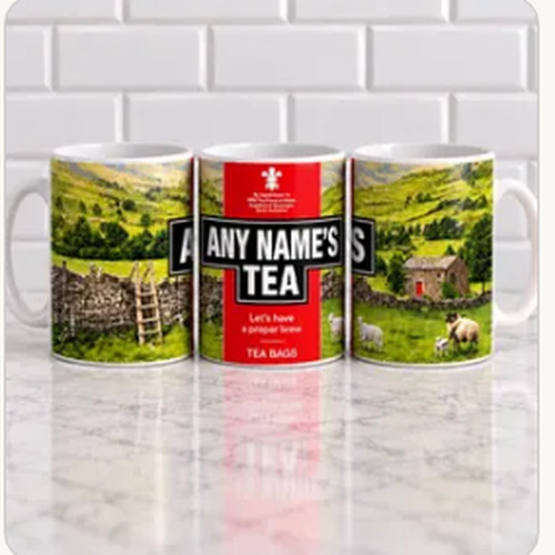 Personalised yorkshire tea - yorkshire, mug
