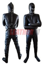 Leather Straitjacket Catsuit