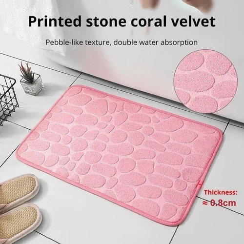 Memory foam bath mat non - mat,