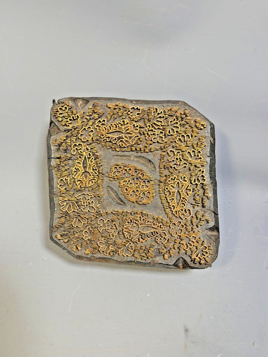 Antique 19thc wood - antique, brass