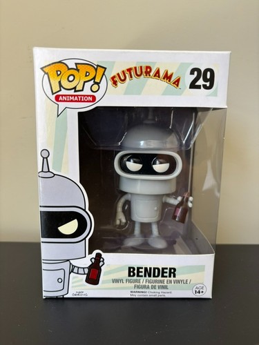 Futurama bender funko pop - futurama,