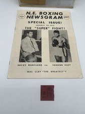 Muhammad Ali Vs Rocky Marciano Boxing Program And Ticket 
