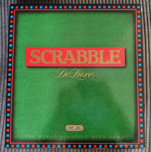 Scrabble deluxe 1988 spears - deluxe,