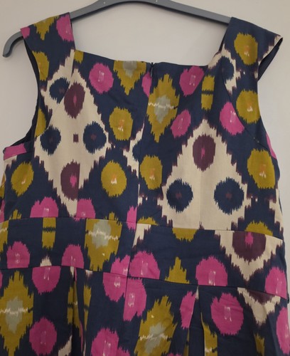 Pepperberry multicoloured ikat - multicoloured,