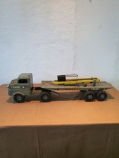 Very Rare Vintage Triang military truck and trailer