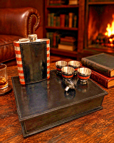 Hip flask shot - , a