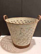 Vintage Galvanized Olive