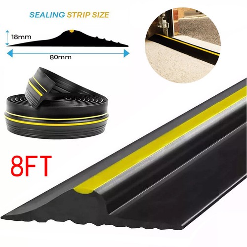 8ft garage threshold weather - garage,