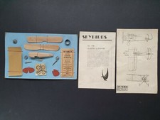 VERY RARE PRE-WAR SKYBIRDS GLOSTER GLADIATOR No10b VERY EARLY WOODEN KIT 1938 