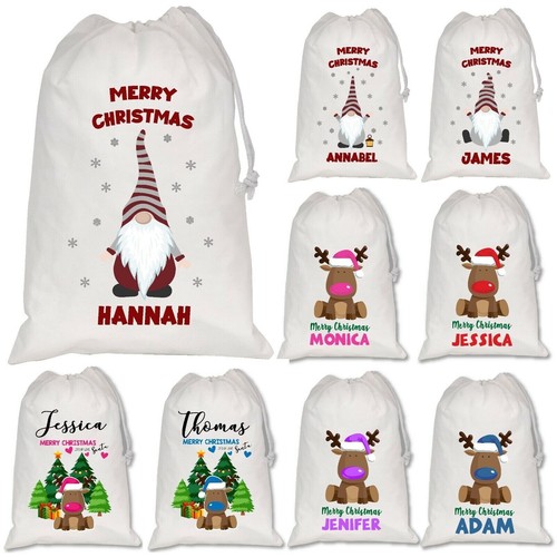 Christmas sack personalised - christmas,