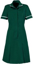 NURSES DRESS TUNIC HEALTHCARE UNIFORM NHS HOSPITAL DRESSES VARIOUS COLOURS INS39