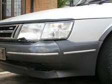 Chrome bumper trim saab 900 - chrome,
