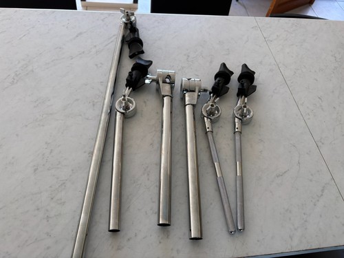 Set cymbals stands - set,