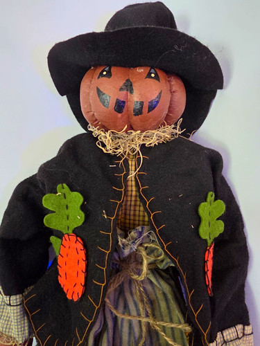 Vintage halloween scarecrow - vintage,