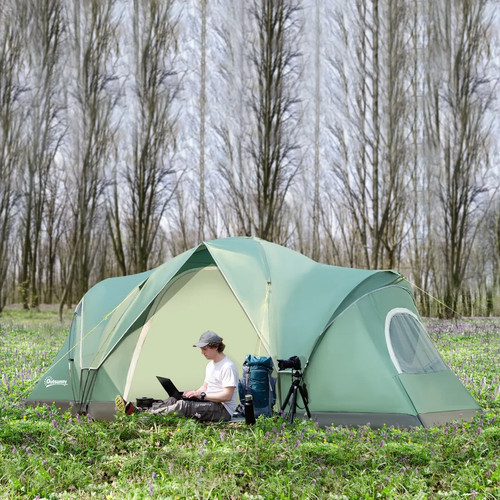 Outsunny person camping tent - outsunny, 6