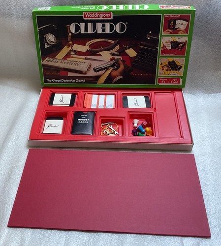 Waddingtons cluedo 1975 - cluedo,