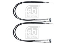 Pair 2x Handbrake Cable Rear