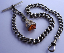 Antique solid silver pocket