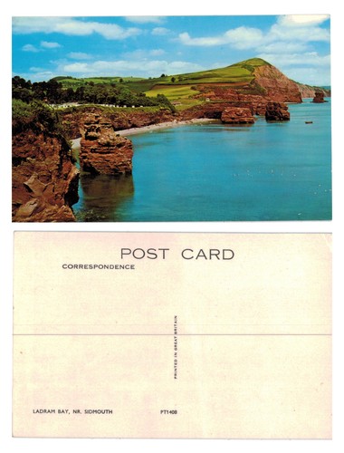 Postcard ladram bay nr - -,