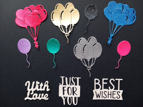 Celebration occasion die - , cuts