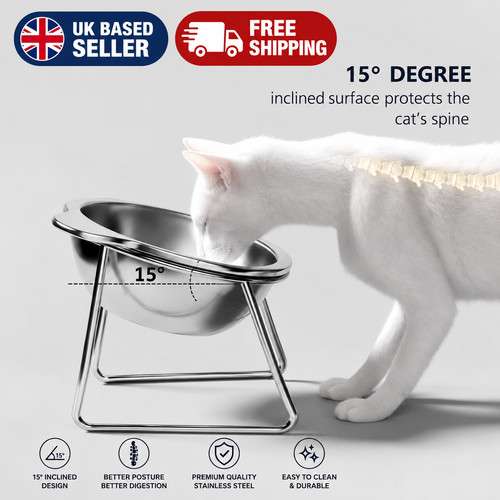 Pet feeding bowl dog - bowl, raised